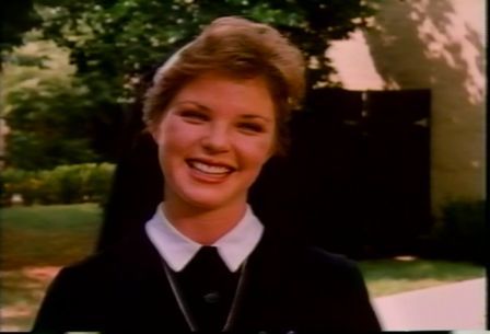 Melissa Sue Anderson as Elizabeth in the final scene