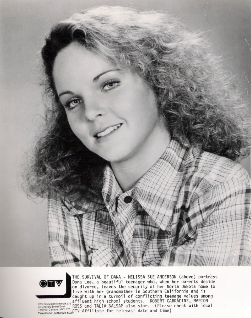 Melissa Sue Anderson in The Survival of Dana promo photo