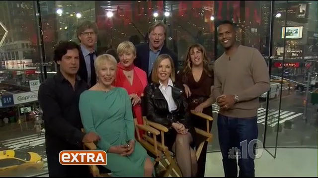 Little House cast on extra tv 2014