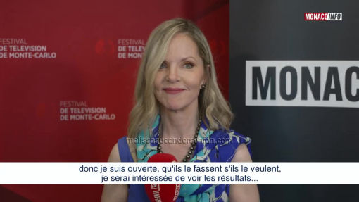 Melissa Sue Anderson in Monte-Carlo Les Expertes au Festival de Télévision