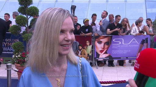 Melissa Sue Anderson in Monte-Carlo2022 blue carpet
