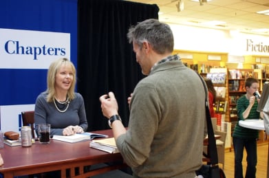 Melissa Sue Anderson and Eric at Montreal Chapters bookstore, Pointe-Claire