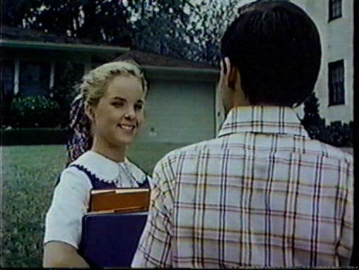 Melissa Sue Anderson and Lance Kerwin in The Loneliest Runner (1976)