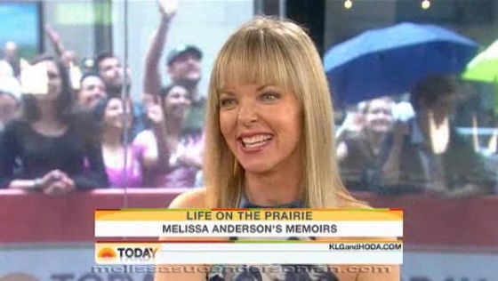 Melissa Sue Anderson on The Today Show May 3, 2010
