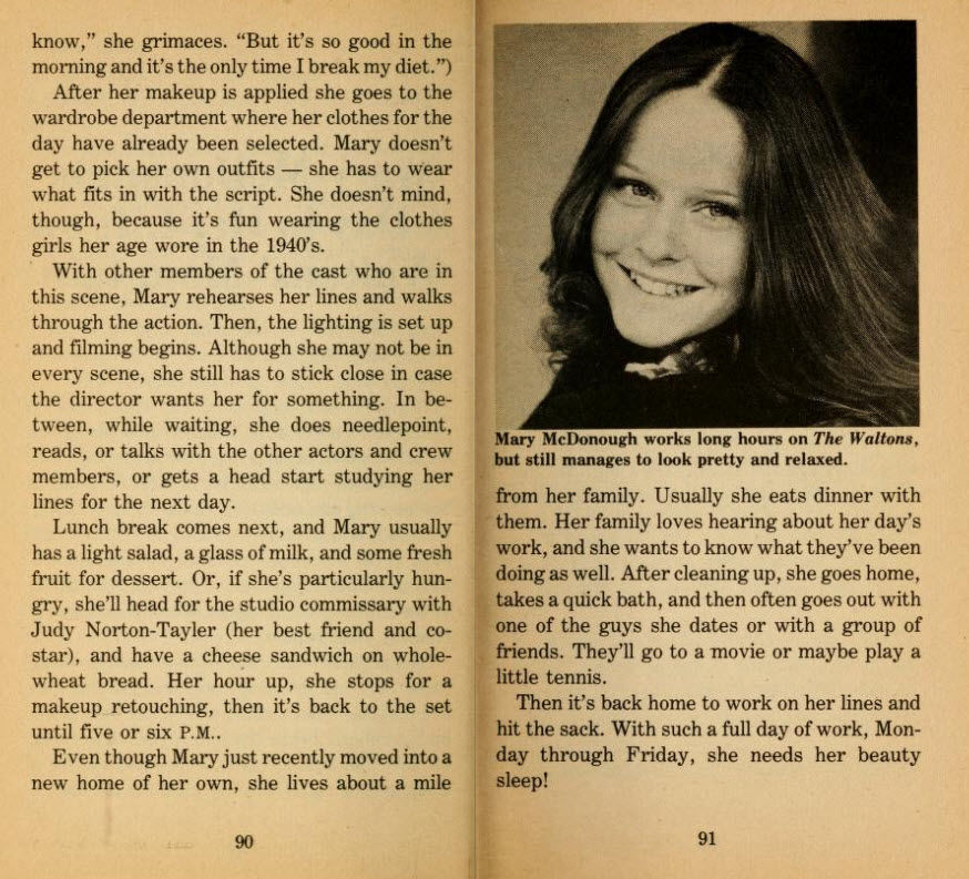 MobiriseMary McDonough in TV 80 book page 90