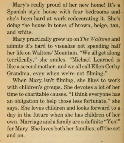 Mary McDonough in TV 80 book page 93