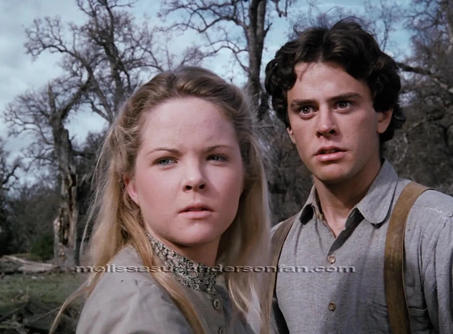 Mark Neely and Melissa Sue Anderson in Little House on the Prairie