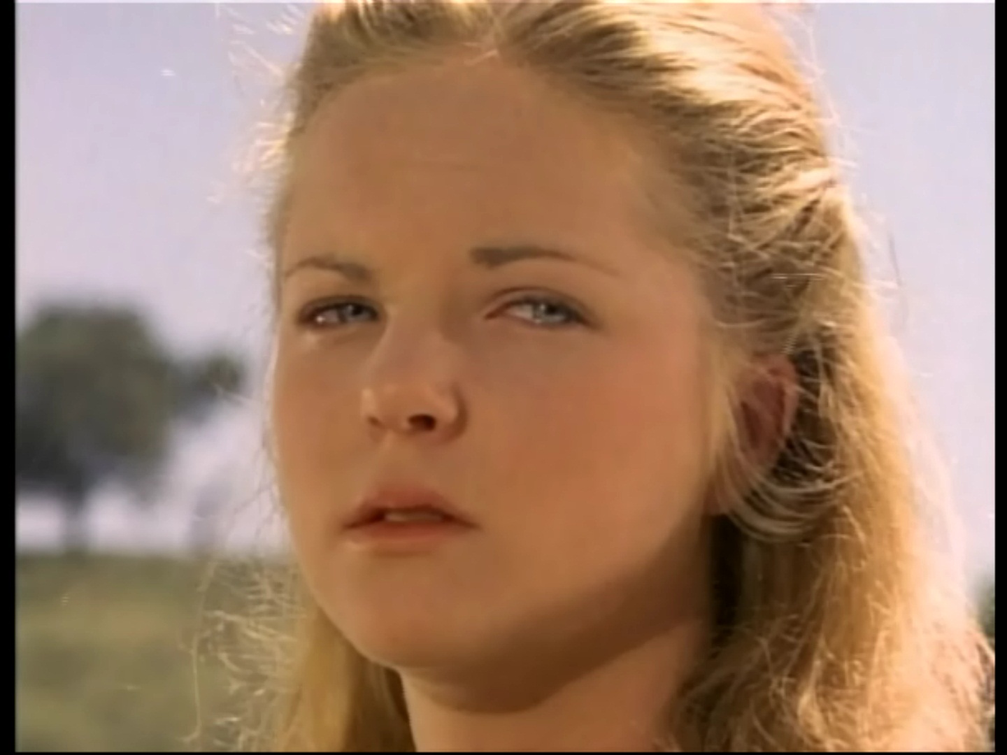 Melissa Sue Anderson as Mary Ingalls asking Chris to come back