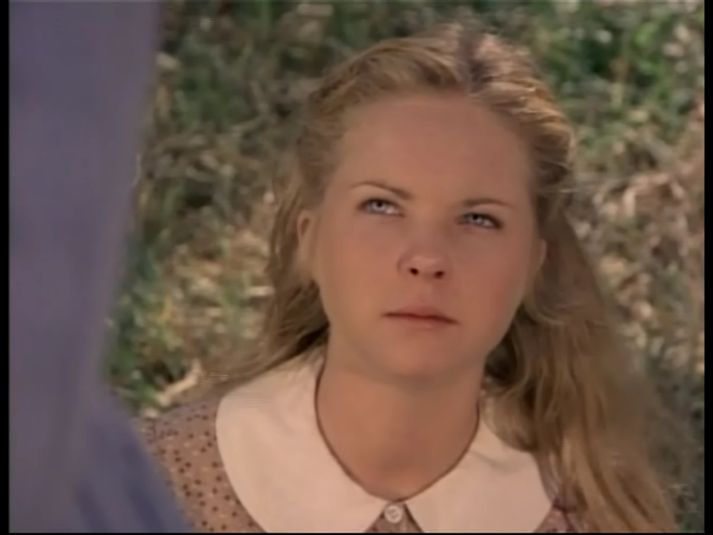 Melissa Sue Anderson as Mary Ingalls glaring at Nellie
